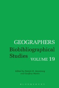 cover of the book Geographers Biobibliographical Studies Volume 19