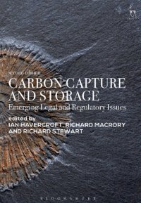 cover of the book Carbon Capture and Storage: Emerging Legal and Regulatory Issues