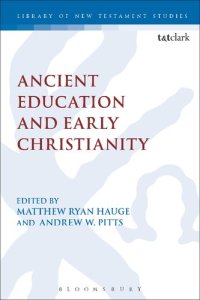 cover of the book Ancient Education and Early Christianity