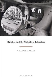 cover of the book Blanchot and the Outside of Literature