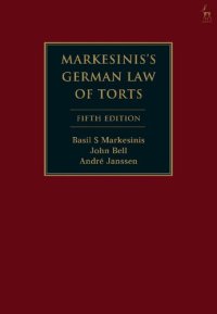 cover of the book Markesinis’s German Law of Torts: A Comparative Treatise