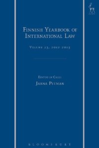 cover of the book Finnish Yearbook of International Law Volume 23, 2012–2013