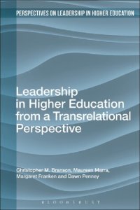 cover of the book Leadership in Higher Education from a Transrelational Perspective