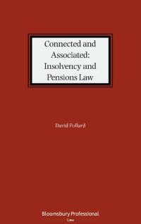 cover of the book Connected and Associated: Insolvency and Pensions Law