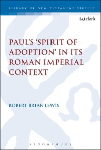 cover of the book Paul’s ‘Spirit of Adoption’ in its Roman Imperial Context