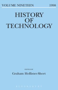 cover of the book History of Technology Volume 19: Volume 19, 1997