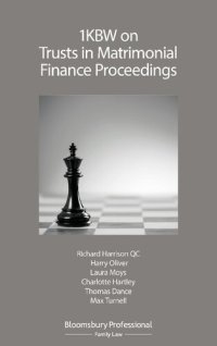 cover of the book 1KBW on Trusts in Matrimonial Finance Proceedings