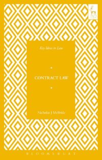 cover of the book Key Ideas in Contract Law