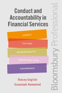 cover of the book Conduct and Accountability in Financial Services: A Practical Guide