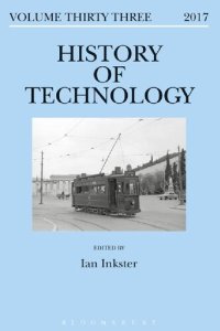 cover of the book History of Technology Volume 33, 2017