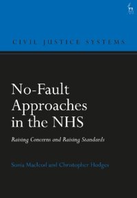 cover of the book No-Fault Approaches in the NHS: Raising Concerns and Raising Standards