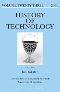 cover of the book History of Technology Volume 23: Volume 23, 2011