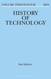 cover of the book History of Technology Volume 24: Volume 24, 2002