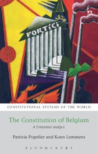 cover of the book The Constitution of Belgium: A Contextual Analysis