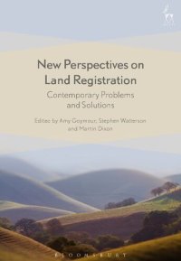 cover of the book New Perspectives on Land Registration: Contemporary Problems and Solutions