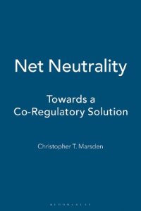 cover of the book Net Neutrality: Towards a Co-regulatory Solution