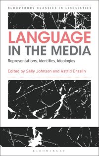 cover of the book Language in the Media: Representations, identities, ideologies