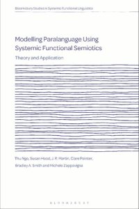 cover of the book Modelling Paralanguage Using Systemic Functional Semiotics: Theory and Application