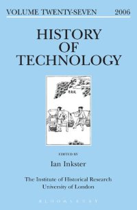 cover of the book History of Technology Volume 27: Volume 27, 2006