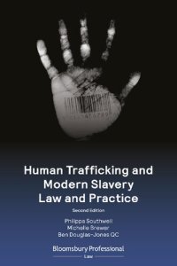 cover of the book Human Trafficking and Modern Slavery Law and Practice