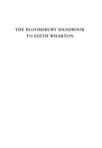 cover of the book The Bloomsbury Handbook to Edith Wharton