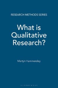 cover of the book What is Qualitative Research?