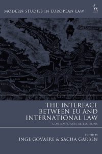 cover of the book The Interface Between EU and International Law: Contemporary Reflections