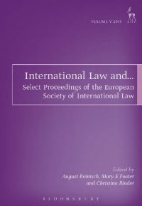 cover of the book International Law and …: Select Proceedings of the European Society of International Law