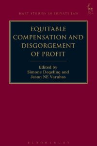 cover of the book Equitable Compensation and Disgorgement of Profit