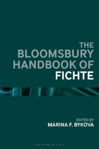 cover of the book The Bloomsbury Handbook of Fichte