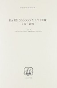 cover of the book Da un secolo all'altro. 1897-1903