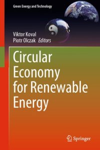 cover of the book Circular Economy for Renewable Energy