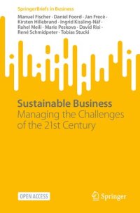 cover of the book Sustainable Business: Managing the Challenges of the 21st Century