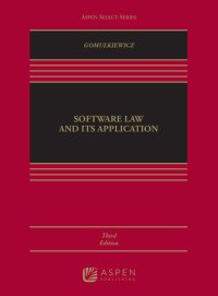 cover of the book Software Law and Its Application