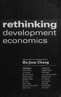 cover of the book Rethinking Development Economics