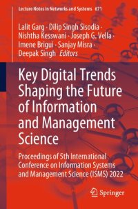 cover of the book Key Digital Trends Shaping the Future of Information and Management Science: Proceedings of 5th International Conference on Information Systems and Management Science (ISMS) 2022