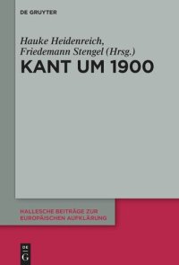 cover of the book Kant um 1900