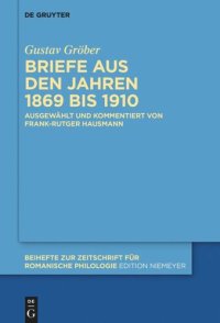 cover of the book Briefe aus den Jahren 1869 bis 1910