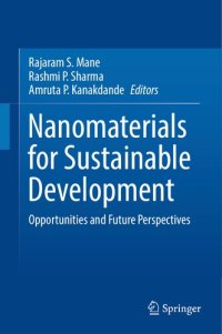 cover of the book Nanomaterials for Sustainable Development: Opportunities and Future Perspectives