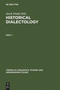 cover of the book Historical Dialectology: Regional and Social