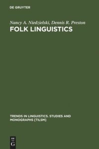 cover of the book Folk Linguistics