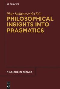 cover of the book Philosophical Insights into Pragmatics