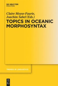 cover of the book Topics in Oceanic Morphosyntax