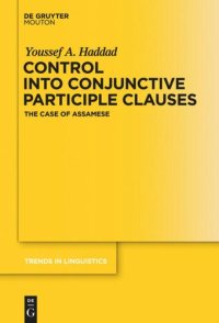 cover of the book Control into Conjunctive Participle Clauses: The Case of Assamese