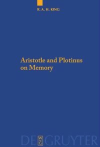 cover of the book Aristotle and Plotinus on Memory