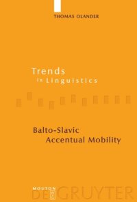 cover of the book Balto-Slavic Accentual Mobility