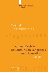 cover of the book Annual Review of South Asian Languages and Linguistics: 2008