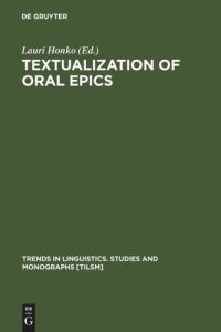 cover of the book Textualization of Oral Epics