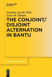 cover of the book The Conjoint/Disjoint Alternation in Bantu