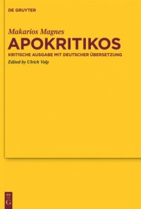 cover of the book Apokritikos: Kritische Ausgabe mit deutscher Übersetzung